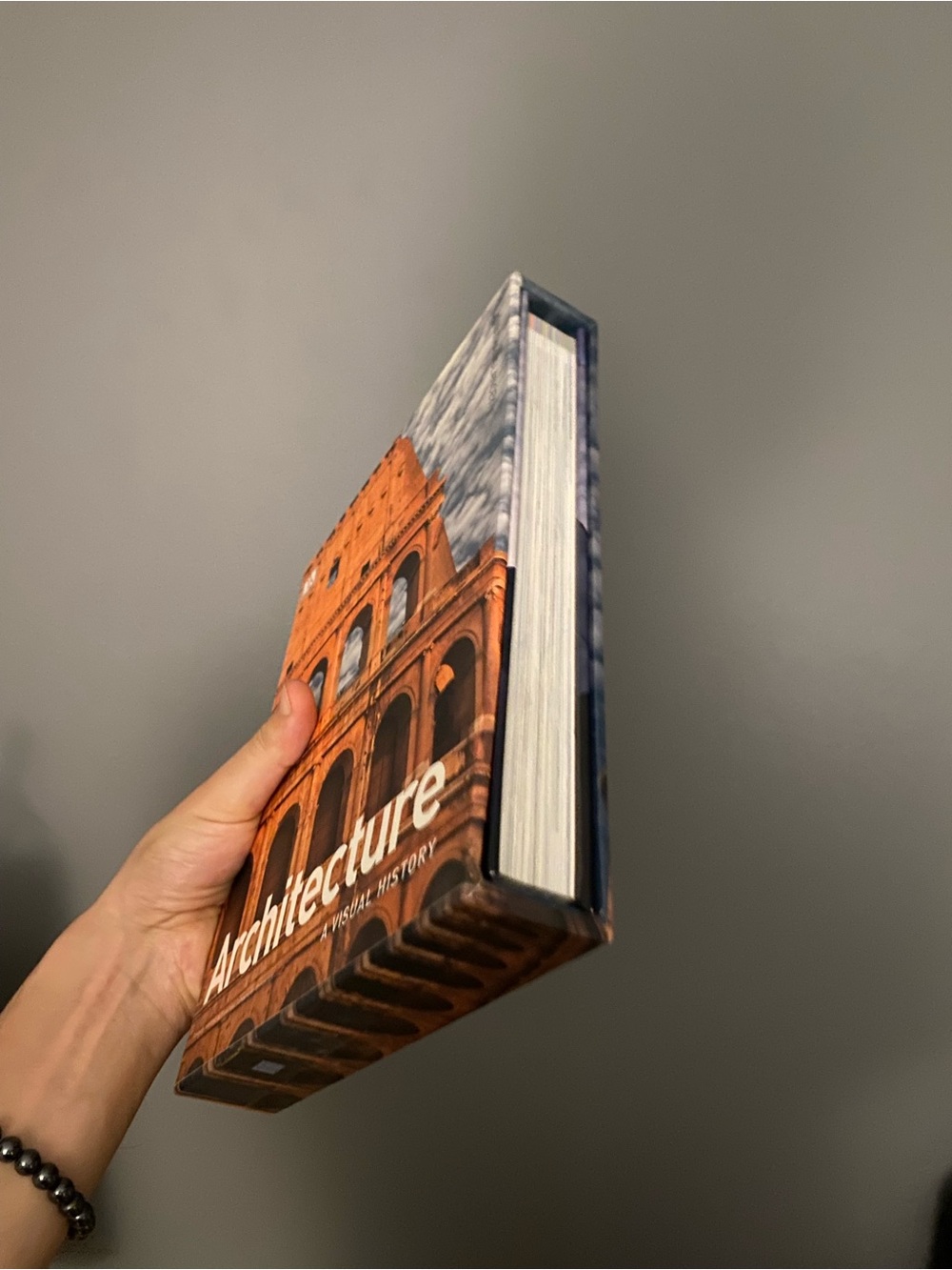 Architecture Hardcover Coffee Table Book - Orange & Blue Cover